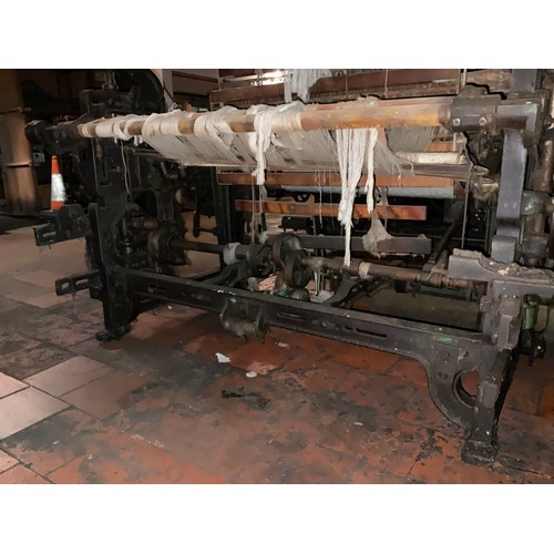 67 - A Lancashire weaving loom, 129cm high x 228cm wide x 124cm deep.

***Please note this lot is located... 