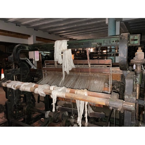 67 - A Lancashire weaving loom, 129cm high x 228cm wide x 124cm deep.

***Please note this lot is located... 