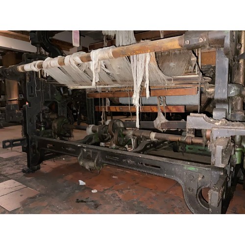 67 - A Lancashire weaving loom, 129cm high x 228cm wide x 124cm deep.

***Please note this lot is located... 