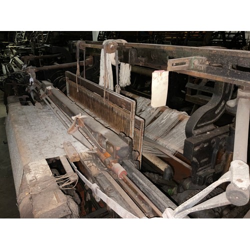 67 - A Lancashire weaving loom, 129cm high x 228cm wide x 124cm deep.

***Please note this lot is located... 