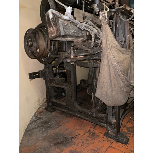 68 - A Yorkshire cross-bar weaving loom, 149cm high x 218cm wide x 103cm deep.

***Please note this lot i... 