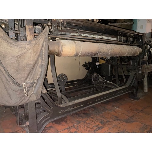 68 - A Yorkshire cross-bar weaving loom, 149cm high x 218cm wide x 103cm deep.

***Please note this lot i... 