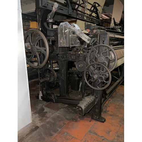 69 - A Yorkshire cross-bar weaving loom, 149cm high x 210cm wide x 112cm deep.

***Please note this lot i... 