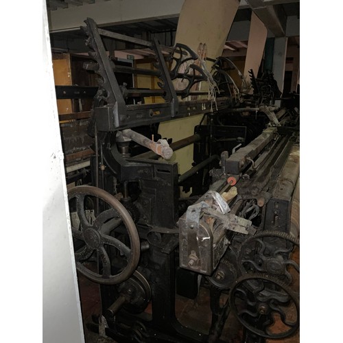 69 - A Yorkshire cross-bar weaving loom, 149cm high x 210cm wide x 112cm deep.

***Please note this lot i... 