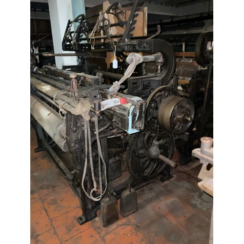 69 - A Yorkshire cross-bar weaving loom, 149cm high x 210cm wide x 112cm deep.

***Please note this lot i... 