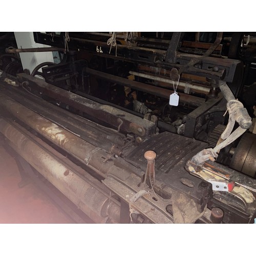 69 - A Yorkshire cross-bar weaving loom, 149cm high x 210cm wide x 112cm deep.

***Please note this lot i... 