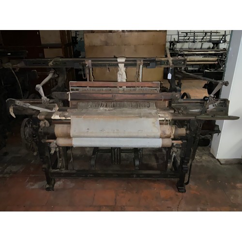 70 - A Lancashire loom, 137cm high x 226cm wide x 130cm deep.

***Please note this lot is located in an a... 