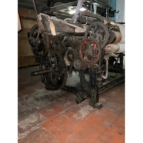 70 - A Lancashire loom, 137cm high x 226cm wide x 130cm deep.

***Please note this lot is located in an a... 