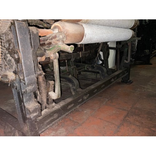 70 - A Lancashire loom, 137cm high x 226cm wide x 130cm deep.

***Please note this lot is located in an a... 