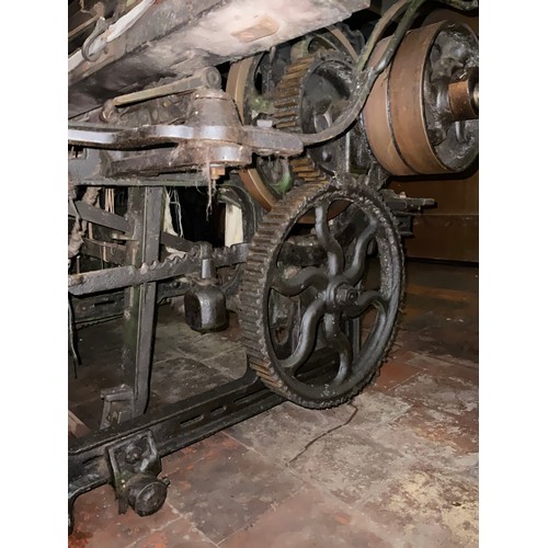 70 - A Lancashire loom, 137cm high x 226cm wide x 130cm deep.

***Please note this lot is located in an a... 