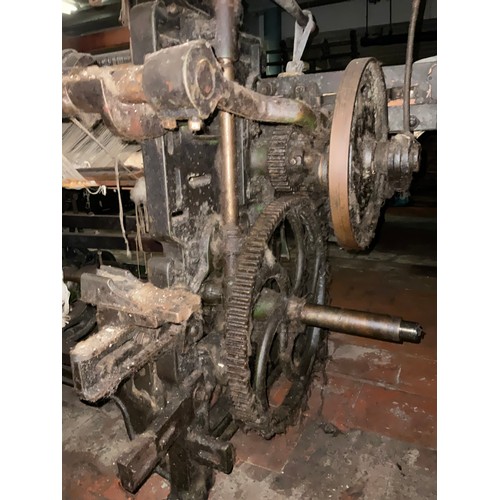 70 - A Lancashire loom, 137cm high x 226cm wide x 130cm deep.

***Please note this lot is located in an a... 