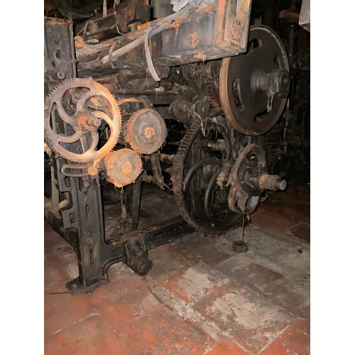 71 - A Lancashire loom, 138cm high x 228cm wide x 112cm deep.
***Please note this lot is located in an ar... 