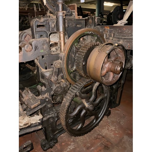 71 - A Lancashire loom, 138cm high x 228cm wide x 112cm deep.
***Please note this lot is located in an ar... 