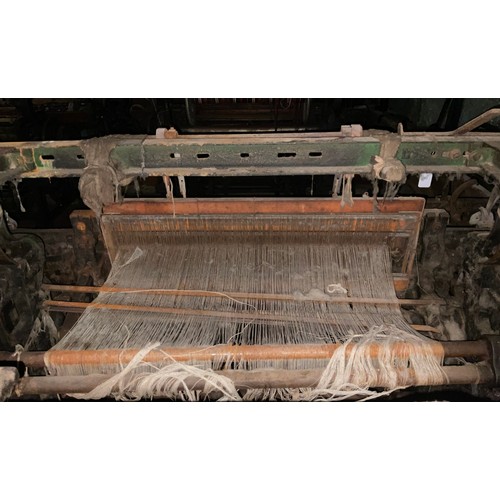 71 - A Lancashire loom, 138cm high x 228cm wide x 112cm deep.
***Please note this lot is located in an ar... 