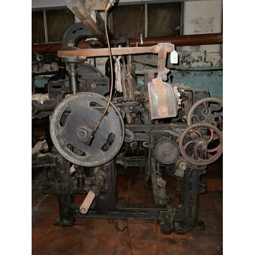 72 - A Lancashire loom, 132cm high x 228cm wide x 118cm deep.
***Please note this lot is located in an ar... 