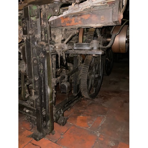 72 - A Lancashire loom, 132cm high x 228cm wide x 118cm deep.
***Please note this lot is located in an ar... 