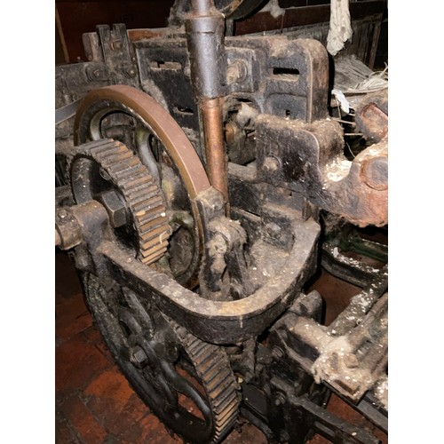 72 - A Lancashire loom, 132cm high x 228cm wide x 118cm deep.
***Please note this lot is located in an ar... 