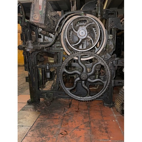 73 - A Lancashire loom, 130cm high x 225cm wide x 118cm deep.
***Please note this lot is located in an ar... 