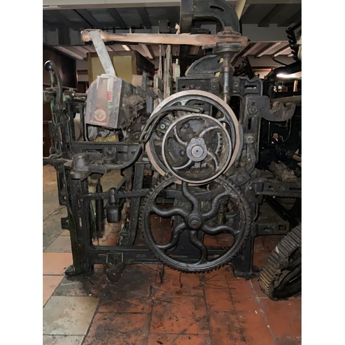 73 - A Lancashire loom, 130cm high x 225cm wide x 118cm deep.
***Please note this lot is located in an ar... 