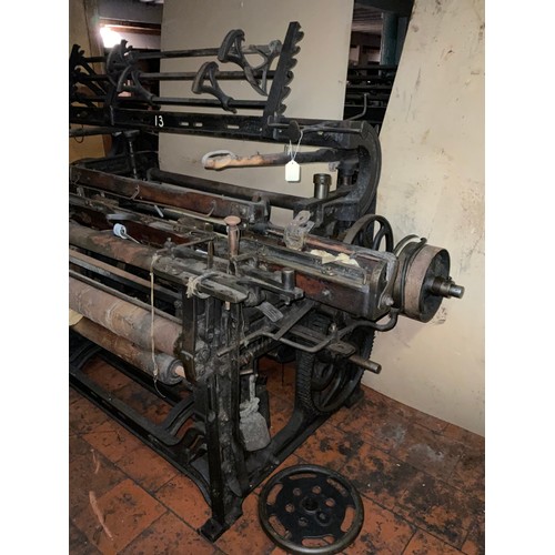 74 - A Yorkshire cross-bar loom, 149cm high x 204cm wide x 105cm deep.
***Please note this lot is located... 