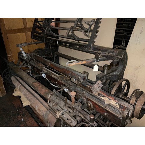 74 - A Yorkshire cross-bar loom, 149cm high x 204cm wide x 105cm deep.
***Please note this lot is located... 