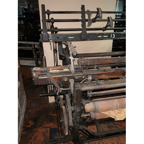 74 - A Yorkshire cross-bar loom, 149cm high x 204cm wide x 105cm deep.
***Please note this lot is located... 