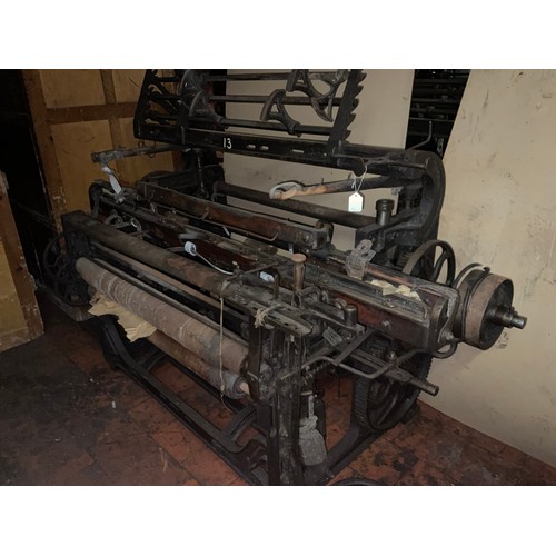 74 - A Yorkshire cross-bar loom, 149cm high x 204cm wide x 105cm deep.
***Please note this lot is located... 