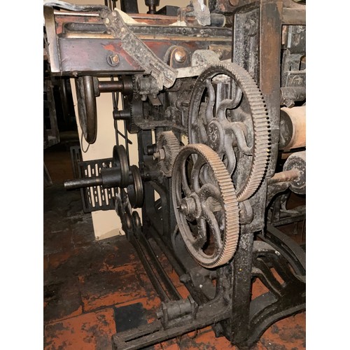 74 - A Yorkshire cross-bar loom, 149cm high x 204cm wide x 105cm deep.
***Please note this lot is located... 