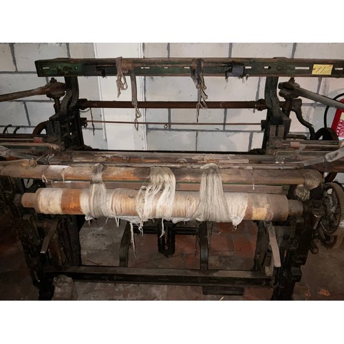 75 - A Lancashire loom, 129cm high x 227cm wide x 124cm deep.
***Please note this lot is located in an ar... 