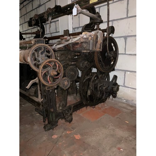 75 - A Lancashire loom, 129cm high x 227cm wide x 124cm deep.
***Please note this lot is located in an ar... 