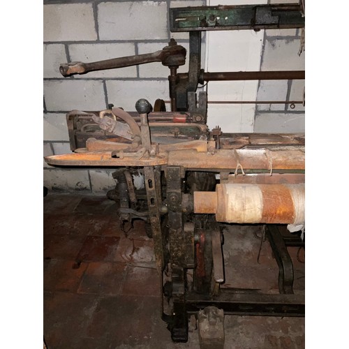 75 - A Lancashire loom, 129cm high x 227cm wide x 124cm deep.
***Please note this lot is located in an ar... 