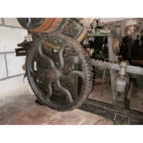 75 - A Lancashire loom, 129cm high x 227cm wide x 124cm deep.
***Please note this lot is located in an ar... 