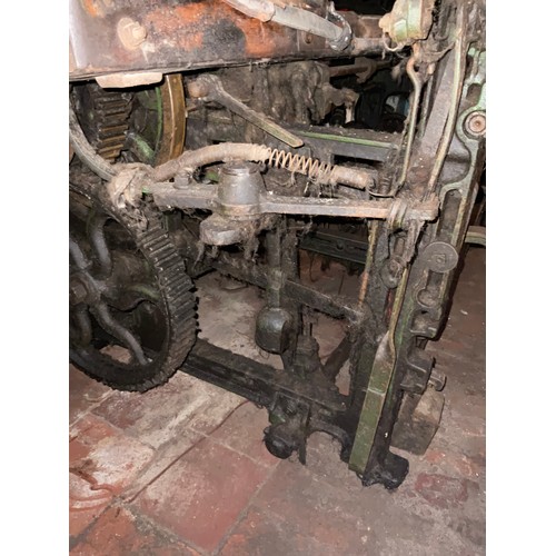 75 - A Lancashire loom, 129cm high x 227cm wide x 124cm deep.
***Please note this lot is located in an ar... 