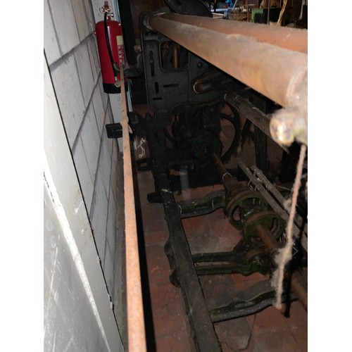 75 - A Lancashire loom, 129cm high x 227cm wide x 124cm deep.
***Please note this lot is located in an ar... 