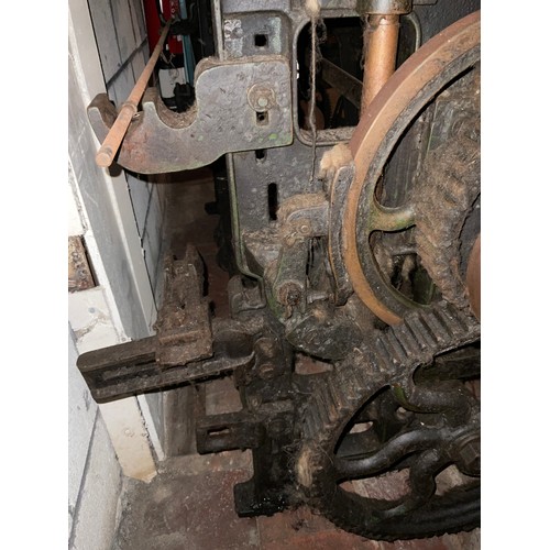 75 - A Lancashire loom, 129cm high x 227cm wide x 124cm deep.
***Please note this lot is located in an ar... 