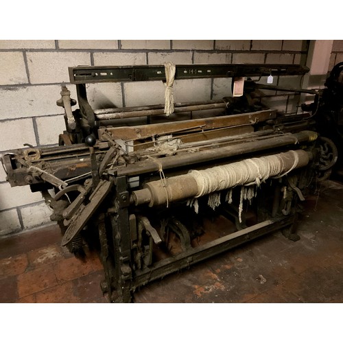 76 - A Lancashire loom, 129cm high x 225cm wide x 130cm deep.
***Please note this lot is located in an ar... 