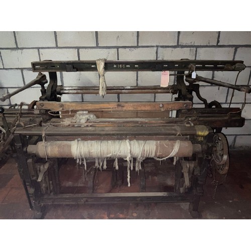 76 - A Lancashire loom, 129cm high x 225cm wide x 130cm deep.
***Please note this lot is located in an ar... 