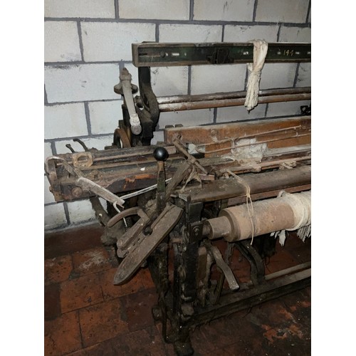 76 - A Lancashire loom, 129cm high x 225cm wide x 130cm deep.
***Please note this lot is located in an ar... 