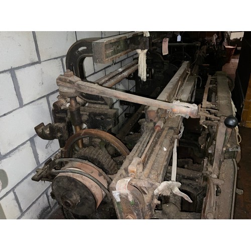 76 - A Lancashire loom, 129cm high x 225cm wide x 130cm deep.
***Please note this lot is located in an ar... 