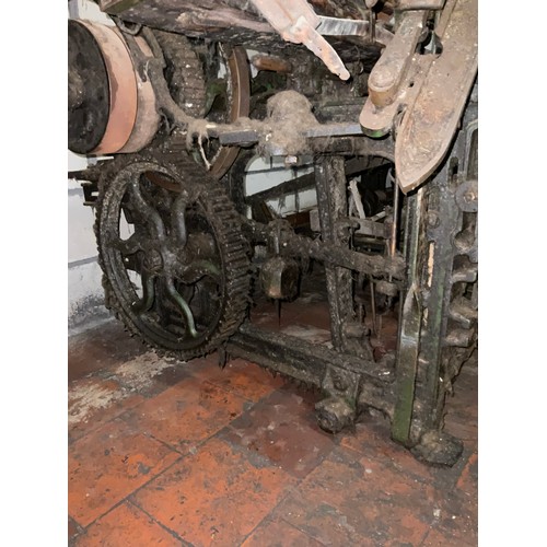 76 - A Lancashire loom, 129cm high x 225cm wide x 130cm deep.
***Please note this lot is located in an ar... 