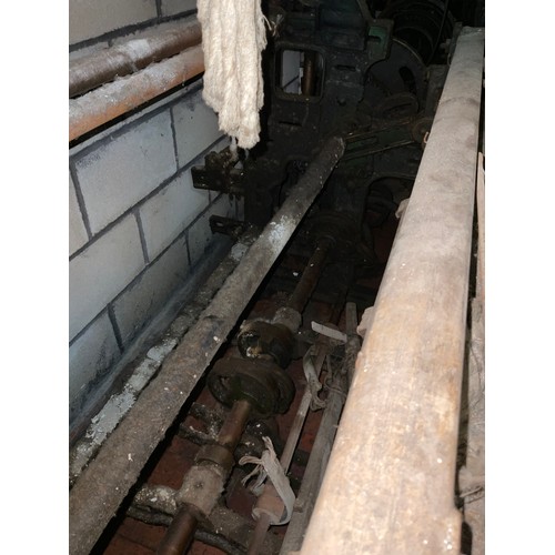 76 - A Lancashire loom, 129cm high x 225cm wide x 130cm deep.
***Please note this lot is located in an ar... 