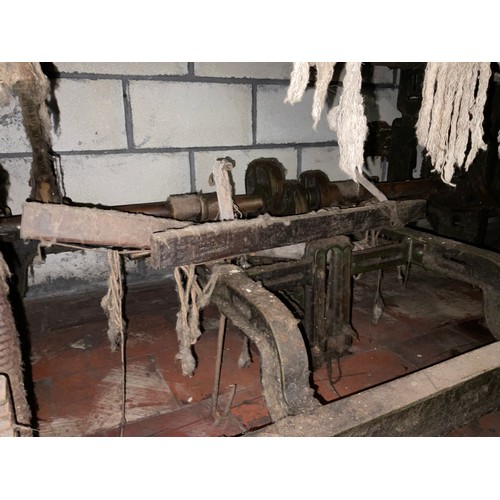 76 - A Lancashire loom, 129cm high x 225cm wide x 130cm deep.
***Please note this lot is located in an ar... 