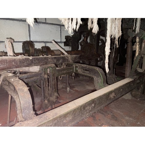 76 - A Lancashire loom, 129cm high x 225cm wide x 130cm deep.
***Please note this lot is located in an ar... 