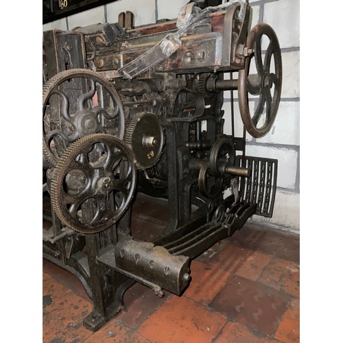 77 - A Yorkshire cross-bar weaving loom, 149cm high x 221cm wide x 116cm deep.
***Please note this lot is... 