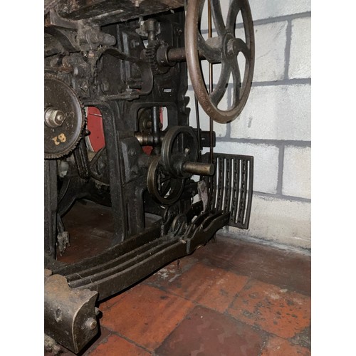 77 - A Yorkshire cross-bar weaving loom, 149cm high x 221cm wide x 116cm deep.
***Please note this lot is... 