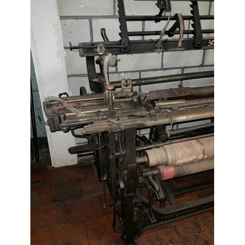 77 - A Yorkshire cross-bar weaving loom, 149cm high x 221cm wide x 116cm deep.
***Please note this lot is... 