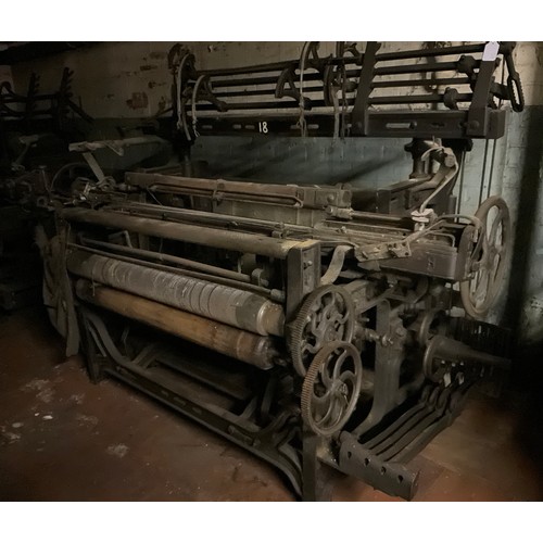 78 - A Yorkshire cross-bar weaving loom, 152cm high x 203cm wide x 114cm deep.
***Please note this lot is... 