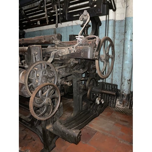 78 - A Yorkshire cross-bar weaving loom, 152cm high x 203cm wide x 114cm deep.
***Please note this lot is... 