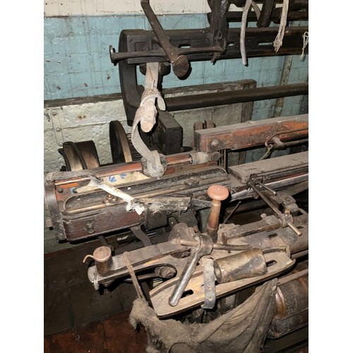 78 - A Yorkshire cross-bar weaving loom, 152cm high x 203cm wide x 114cm deep.
***Please note this lot is... 