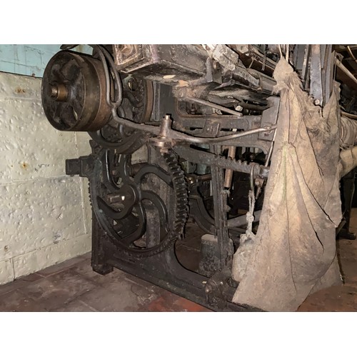 78 - A Yorkshire cross-bar weaving loom, 152cm high x 203cm wide x 114cm deep.
***Please note this lot is... 